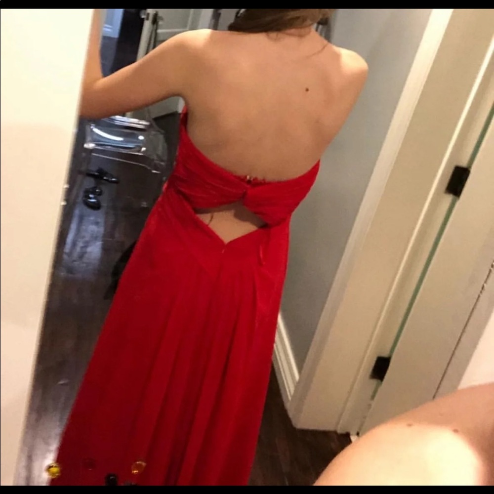 Red Prom Dress - Picture 3 of 3